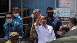 Jokowi ingatkan Barang Barang Akan Naik. Foto : Antara via khas.minang.id