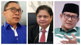 Tiga pimpinan parpol pengusung penundaan Pemilu dan perpanjangan masa jabatan Presiden (tribunnews.com)