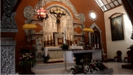 Area Altar Gereja Santo Yoseph (Sumber: Dokumentasi Pribadi)