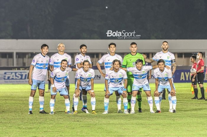 Skuat Persela Lamongan terdegradasi ke Liga 2.| Sumber: MUHAMMAD ALIF AZIZ MARDIANSYAH/BOLASPORT.COM
