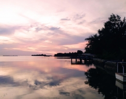 Pulau Tidung di pagi hari | Foto: Dokpri