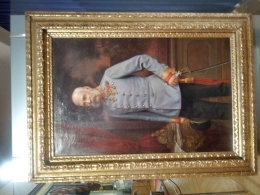 Lukisan Emperor Franz Joseph di museum. Foto dok.pri.
