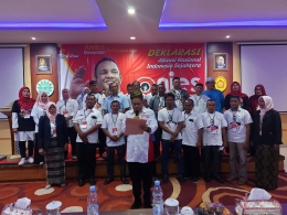 Pelantikan DPW ANIES Riau, DPD ANIES Pekanbaru dan MANIES Riau di Edotel Nusantara Pekanbaru, Minggu, 27/03/2022 (Foto: DPP ANIES)
