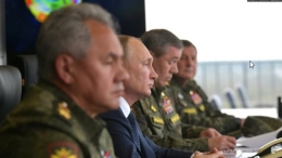 Russian President Vladimir Putin observe the military exercises in September 2021.Sumber : Capture dari rferl.org edisi 15-2-2022