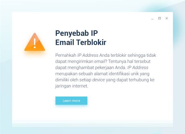 Ilustrasi E-mail Terblokir | Sumber Varnion Technology Semesta