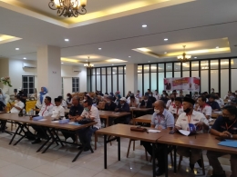 Sekitar 70 warga Minangkabau yang berdomisili di Jakarta dan sekitarnya Mendeklarasikan Dunsanak Anies di Sumarecon Bekasi Barat, Kamis (31/03/2022)