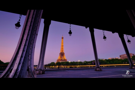 Salah satu spot foto Eiffel yang disukai banyak fotografer. Sumber: dokumentasi pribadi