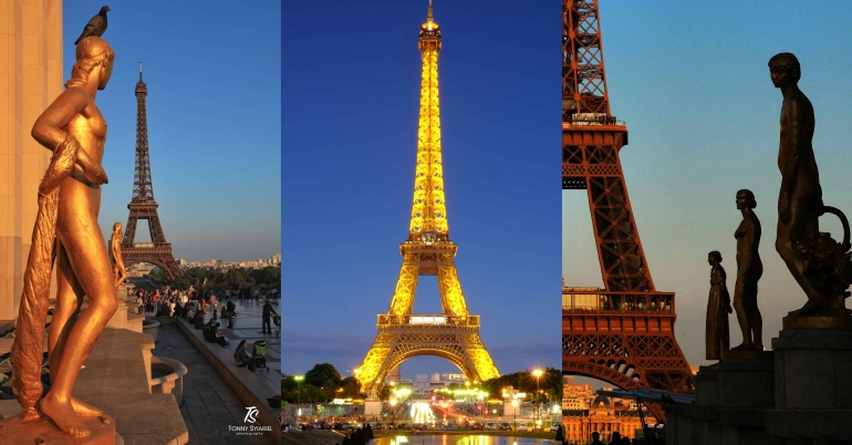 Kolase foto-foto Eiffel. Sumber: dokumentasi pribadi