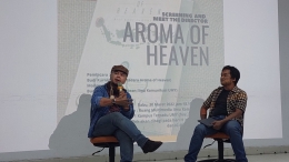 Diskusi bersama Budi Kurniawan, Sutradara Aroma of Heaven (sumber:dokumen pribadi)