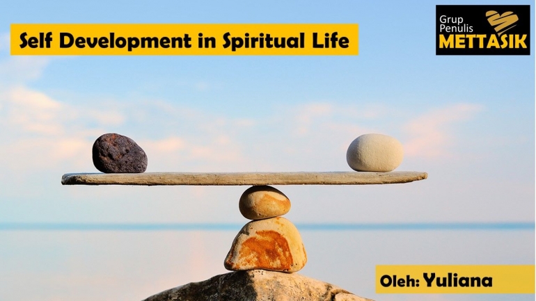 Self Development in Spiritual Life. (gambar: heartfulness.org, diolah pribadi)