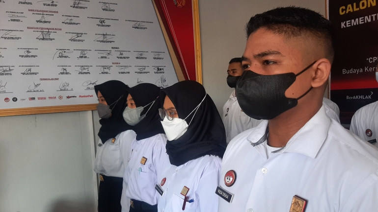 CPNS Rutan Magetan tahun 2022. Foto : Humas Rutan Magetan 