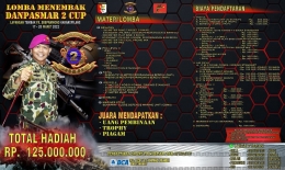 Lomba Menembak Danspasmar 2 Cup Tahun 2022 (Dok. Komandan Pasukan Marinir 2)