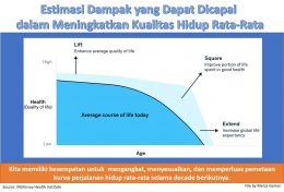 Image: Estimasi dampak yang dapat dicapai dalam meningkatkan kualitas hidup rata-rata (File by Merza Gamal)