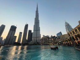 Burj Khalifah di Dubai, UEA. REUTERS/Mohammed Salem 