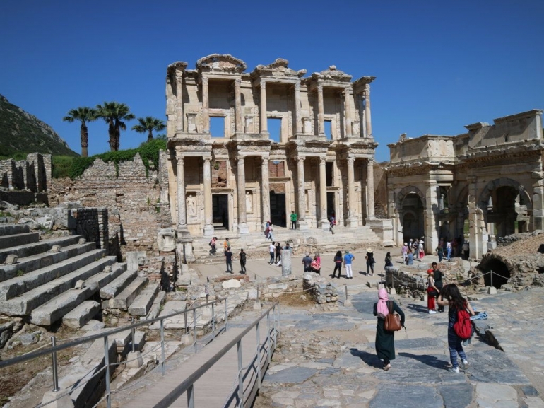 Reruntuhan Kota Tua Ephesus, Seljuk. Foto: Dokpri