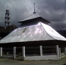 Masjid kuno Lempur Tengah, Jambi (Sumber: cagarbudaya.kemdikbud.go.id)