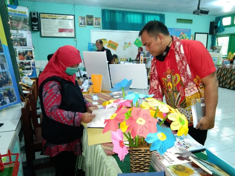 Monev yang dilakukan oleh tim GLN Provinsi (sumber foto: dokumentasi pribadi)