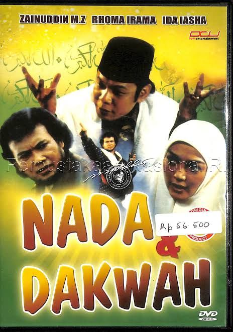 Wah suatu ketika aku harus nonton film ini karena ada Haji Zainuddin MZ, Rhoma Irama, dan Deddy Mizwar (sumber gambar: opac.perpusnas.go.id) 