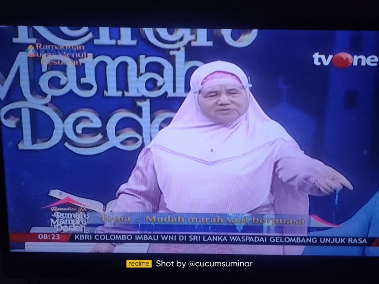 Dokumentasi Pribadi. | Tangkap layar dari tvone