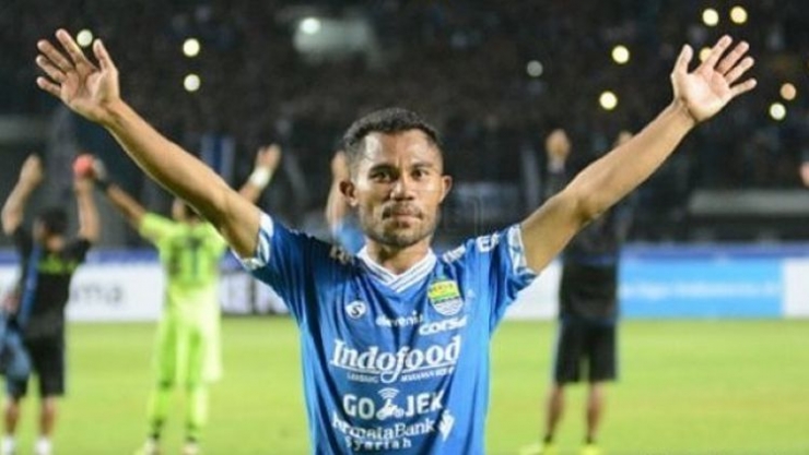 Pemain Persib Bandung, Ardi Idrus foto: Indosport.com via Warta kota