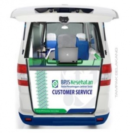 Contoh mobil customer service (sumber: BPJS Kesehatan)