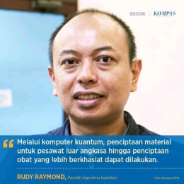 Sosok Kompas Rudy R. Harry Putra. PhD  | Foto: Satrio P Wisanggeni Kompas.id.