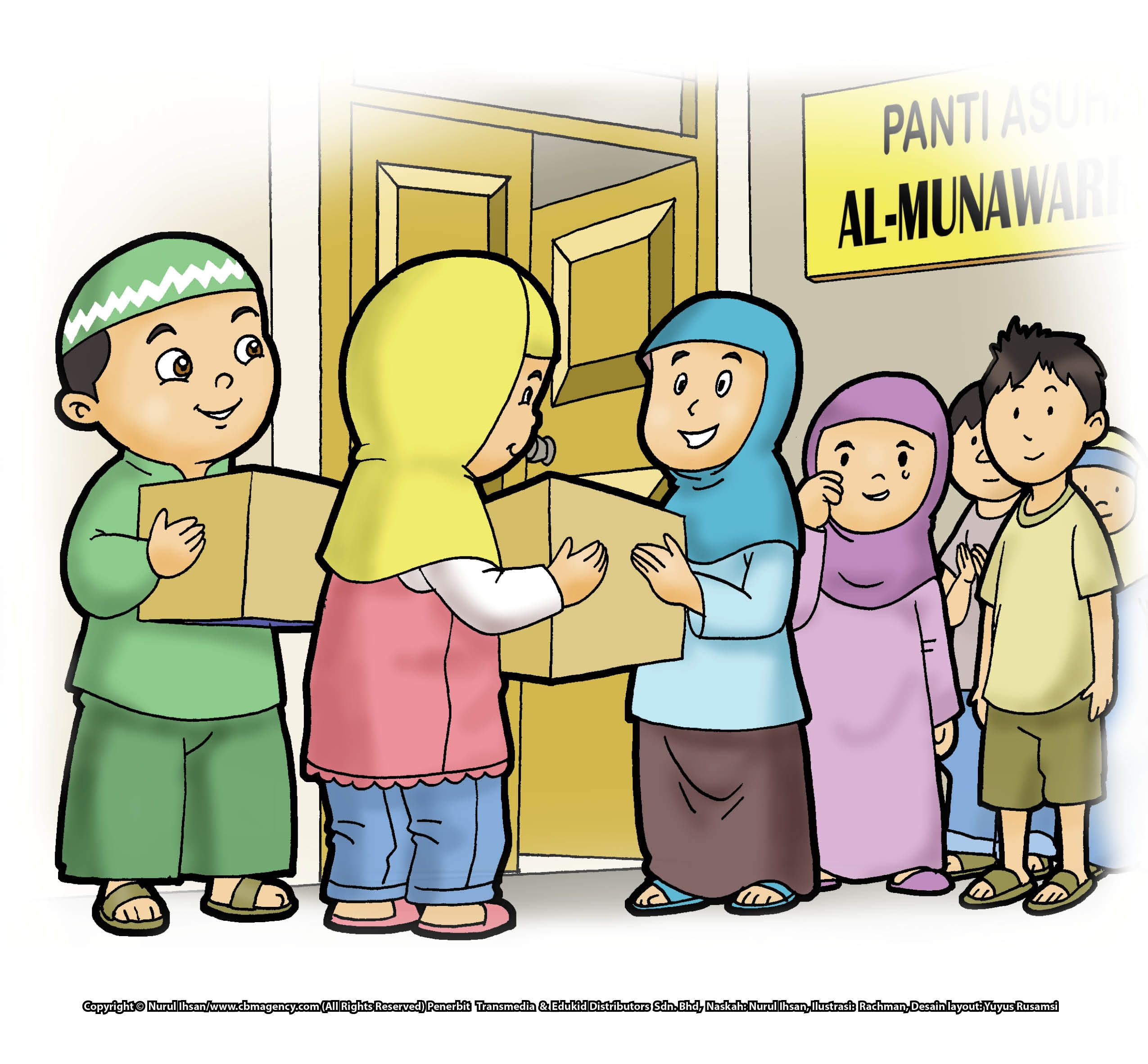Sedekah (sumber: ebookanak.com)