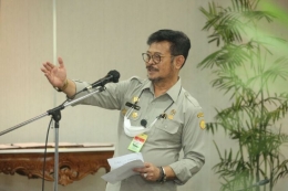 Menteri Pertanian (Mentan) Prof. Dr. Syahrul Yasin Limpo (SYL), Sumber: Kompas
