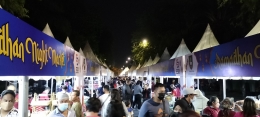 Suasana Night Market Ngarsopuro, 9/4/2022 (Dokpri)