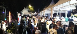 Suasana Night Market Ngarsopuro, 9/4/2022 (Dokpri)