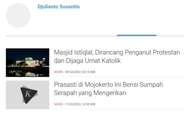 Tulisan saya di kompas.com (Dokpri)