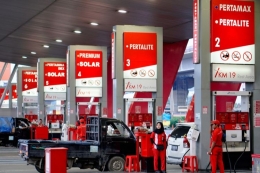 Ilustrasi kenaikan harga pertamax.| Sumber: My Pertamina via Kompas.com