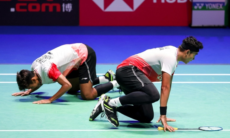 (Bagas-Fikri/Juara All England 2022 Dok: bwfworldtour.bwfbadminton.com)