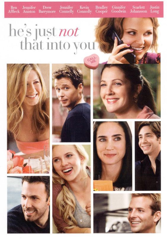 Poster Film He's Just Not That Into You via pinterest/@Best Buy 