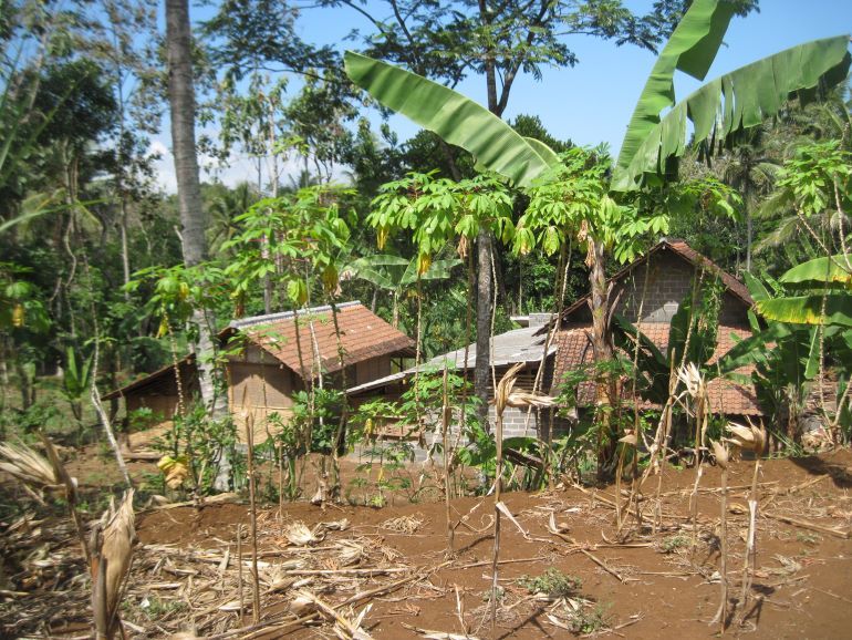 Sampailah di kampung halaman. | Dokumen pribadi 