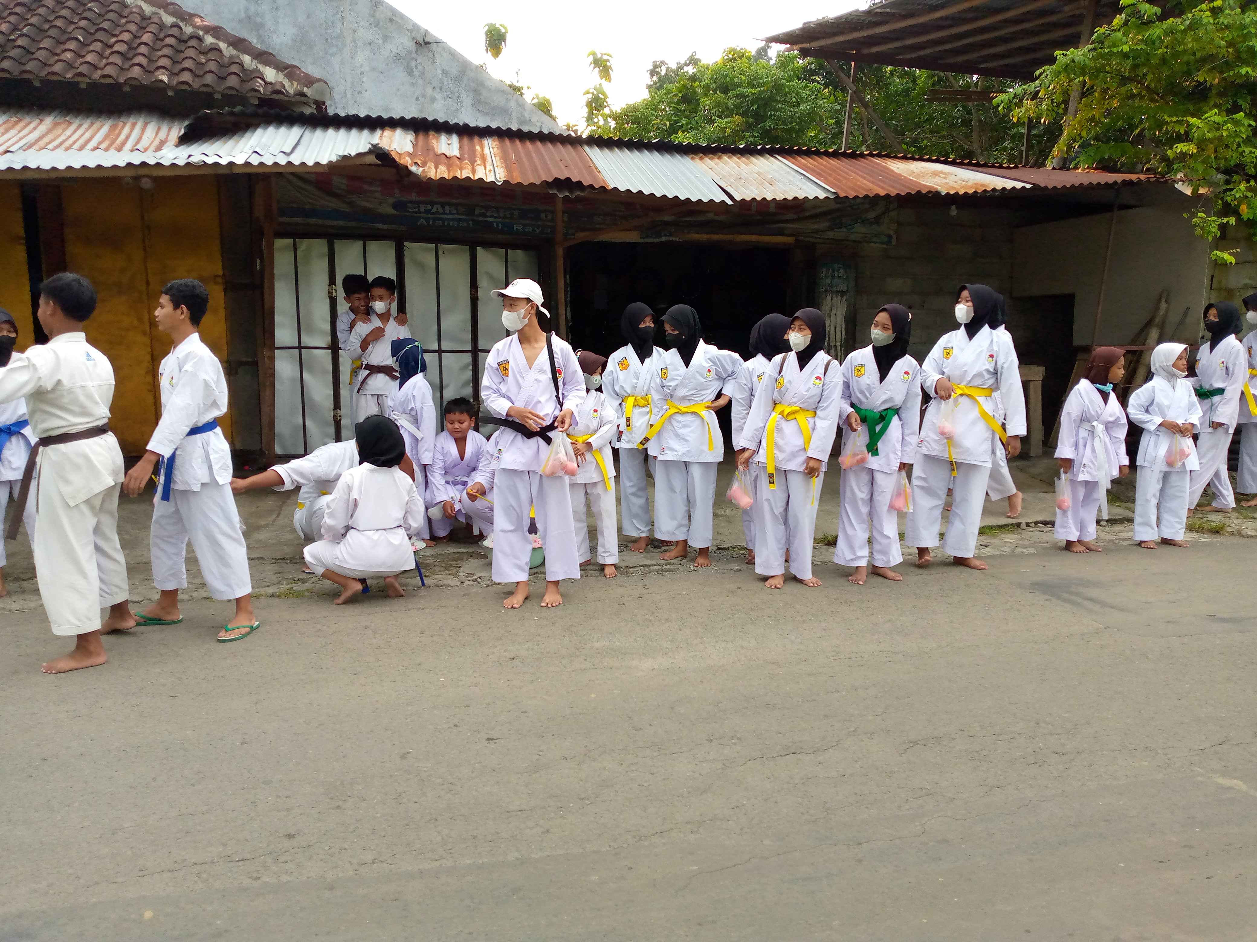 Para Karateka Bersemangat Dan Sangat Antusias/dokpri