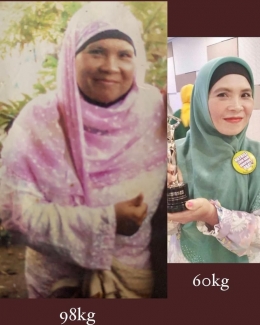 berikut foto before after, dokpri