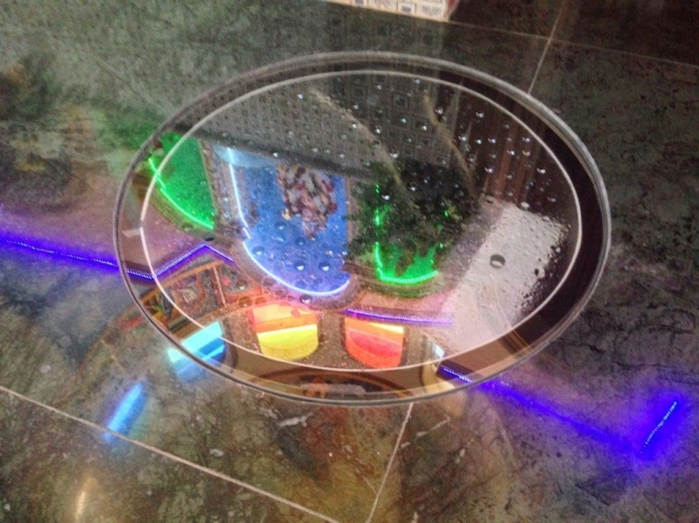 Image: Sumur suci dalam Gereja yang dipercaya oleh para yang meyakininya sebagai air suci yang dapat menyembuhkan penyakit