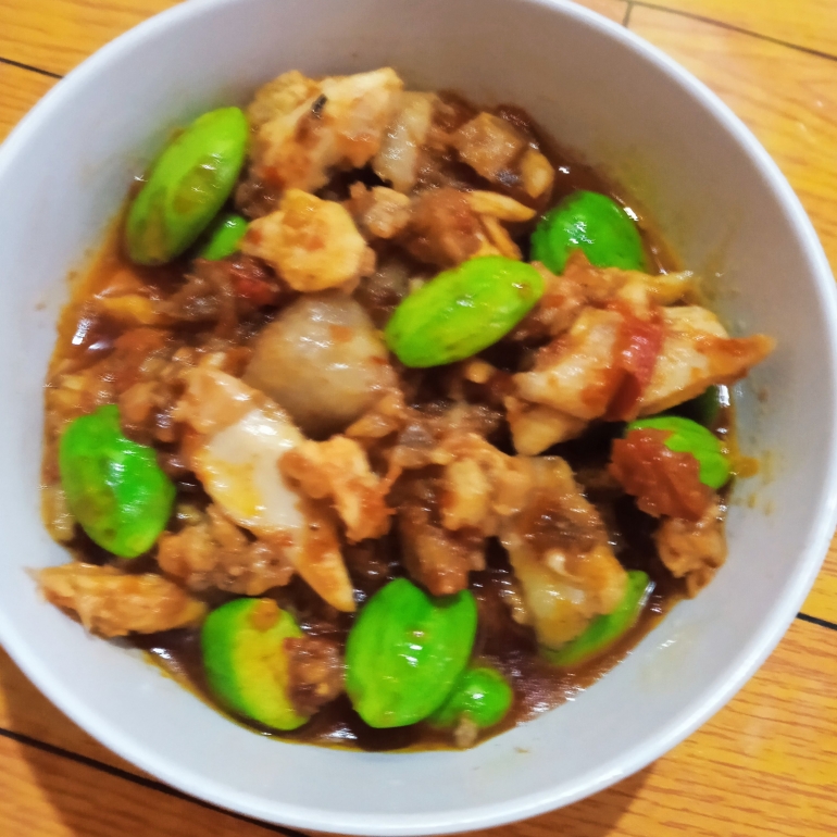 Sambal goreng ayam(dokpri)