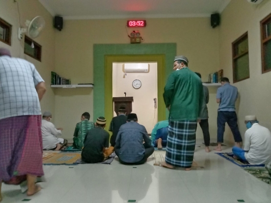 persiapan sholat berjamaah/dokpri