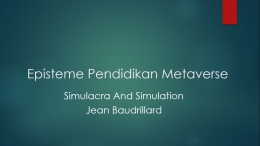 Simulacra And Simulation/dokpri