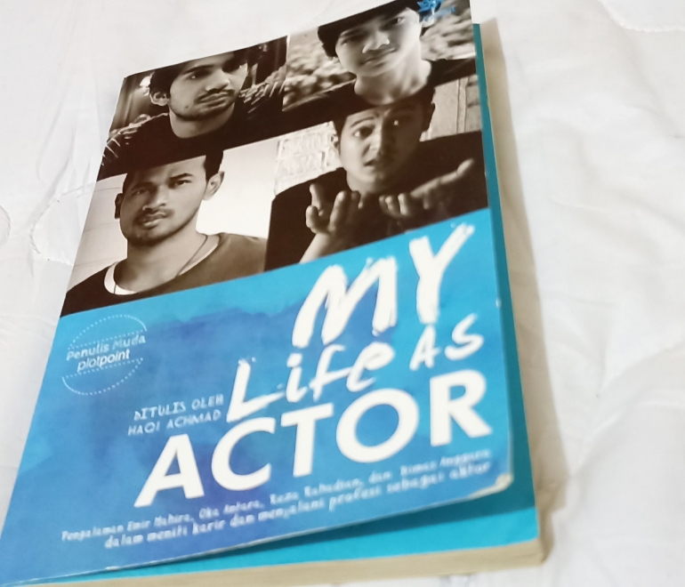 Buku My Life As Actor (dokpri) 