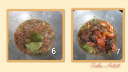 Proses memasak Ikan Tongkol (Dokumentasi pribadi)