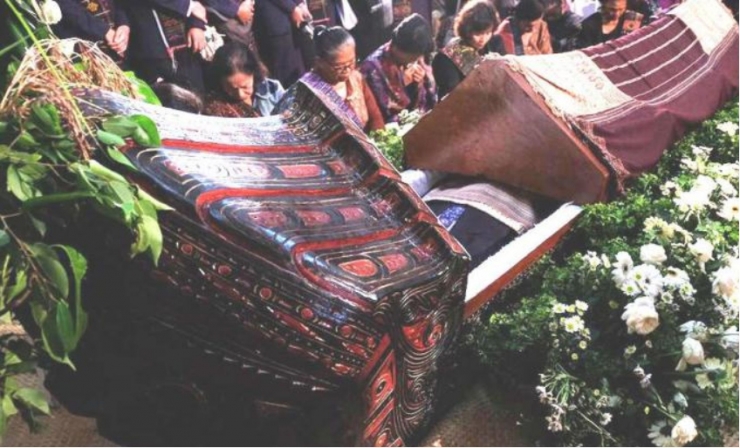 Acara tradisi kematian (foto tobatabo.com)