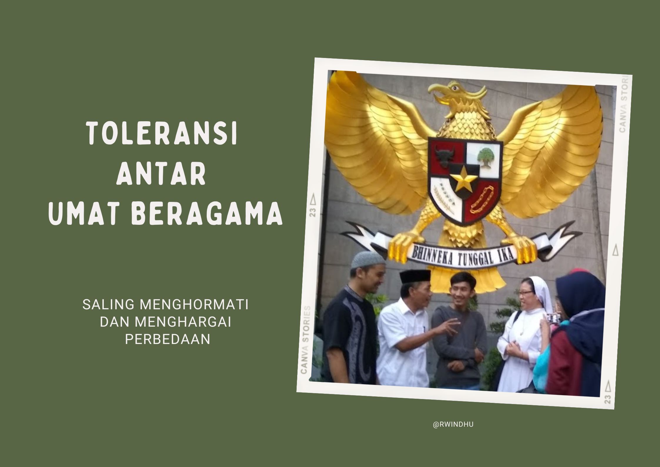 Foto Artikel : Toleransi Antar Umat Beragama Itu Ada Dari Depan Pintu ...