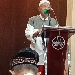 Ustadz H Mangun di Green House (Foto: Bambang Setiawan)