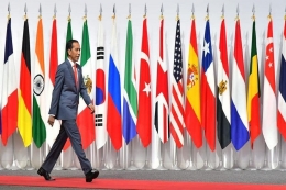 Tahun ini, Indonesia sedang dalam euforia pelaksanaan G20. Acara utama yang akan berlangsung pada November dan ratusan side events diprediksi akan mendatangkan berbagai benefit (Instagram Jokowi)