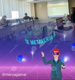 Image:  Peran Pemimpin Bisnis dalam mendorong metaverse (by Merza Gamal)