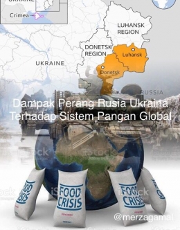 Image: Dampak Perang Rusia Ukraina terhadap sistem pangan global (Sumber: tempo.com, istockphoto edited by Merza Gamal)