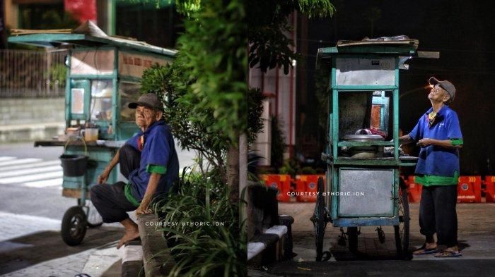 Kakek 88 tahun di Solo jualan bakso. Foto: m.tribunnews.com